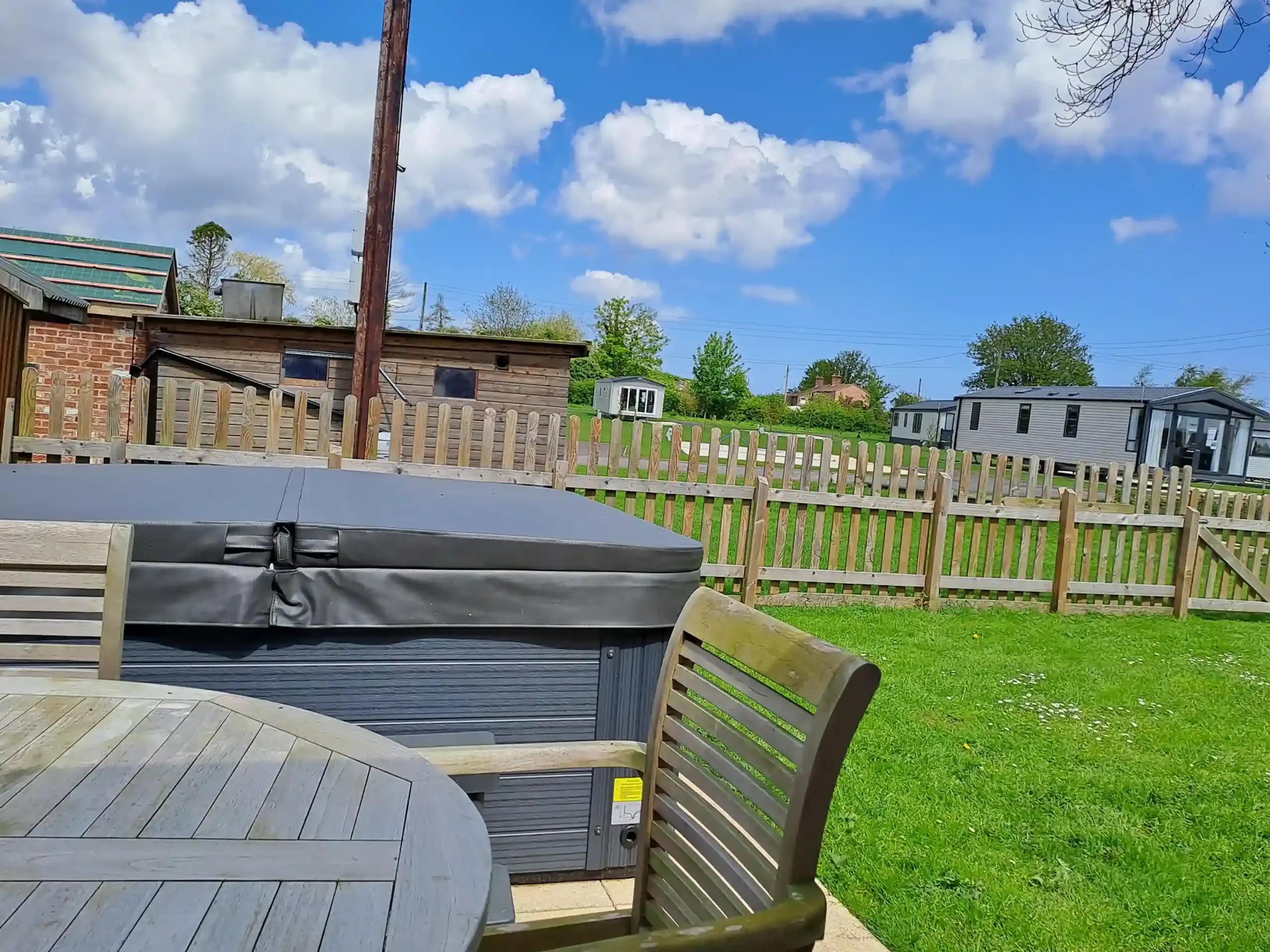 helsey farm hot tub