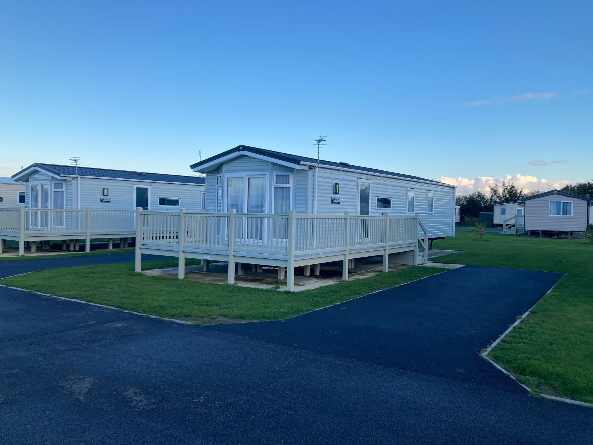 Tremium plot with double car parking bay. 