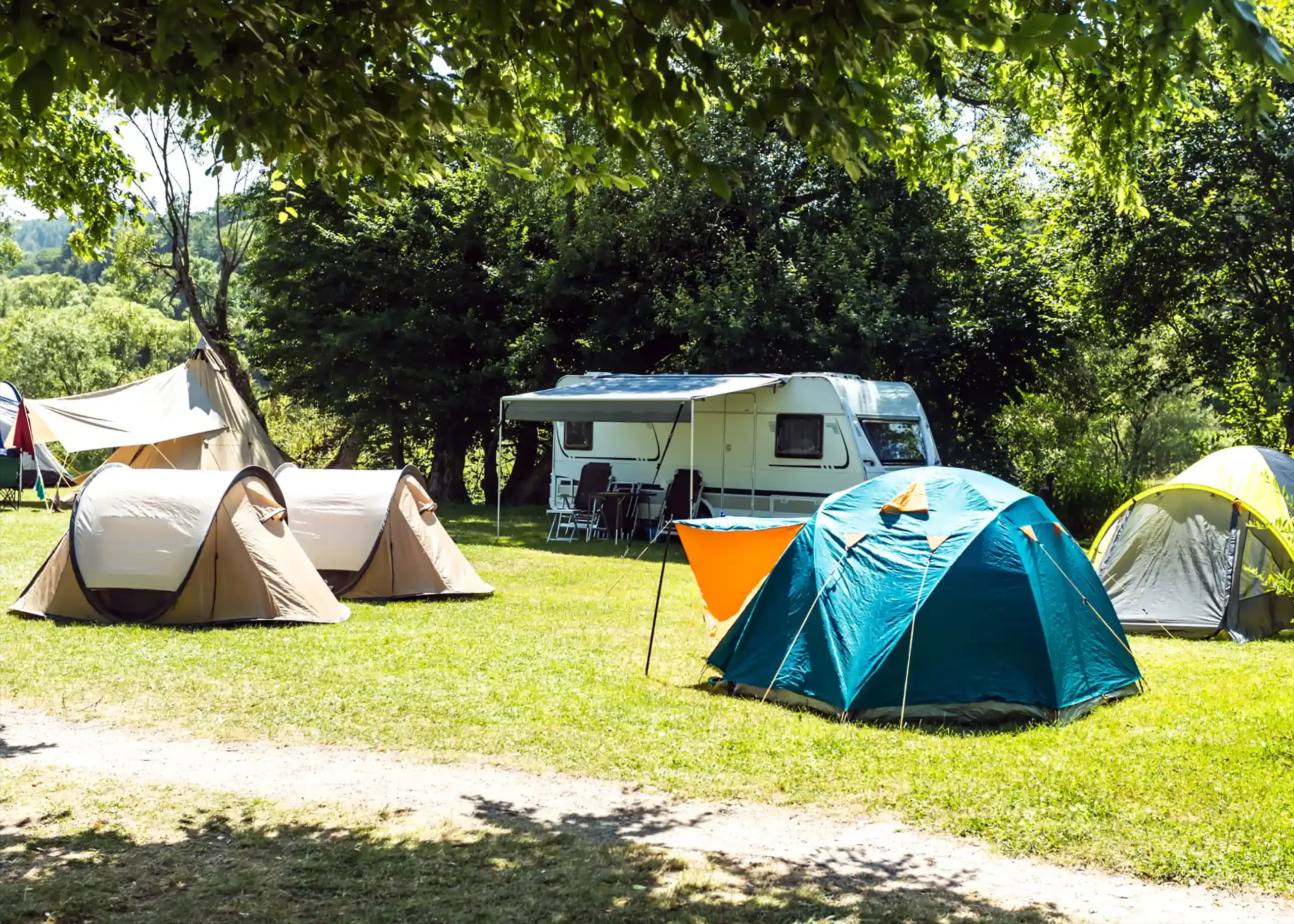 Grange Touring Pitches Tent Pitches