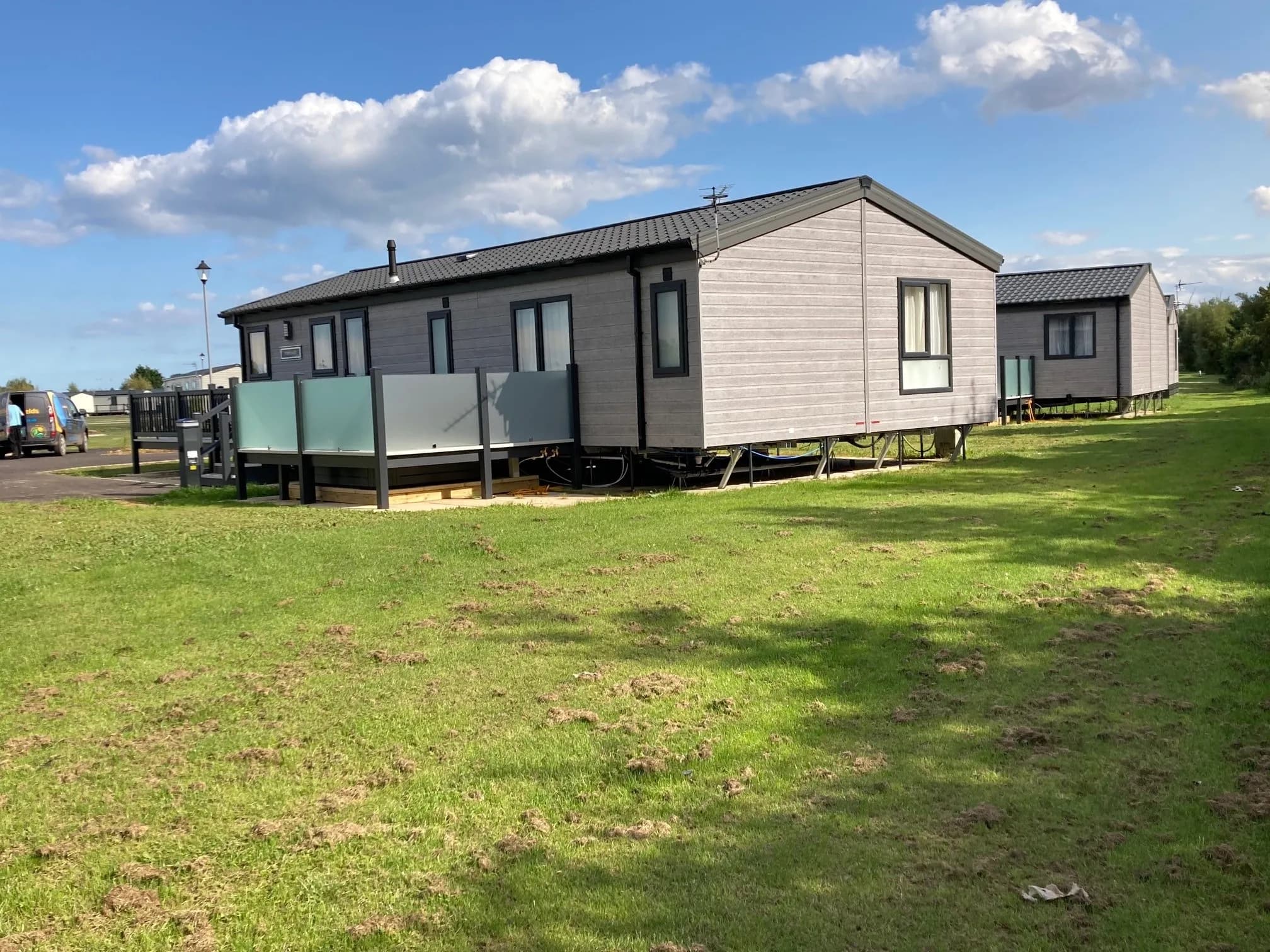 Willerby Portland Lodge 40x20x3 2023 with decking and hot tub