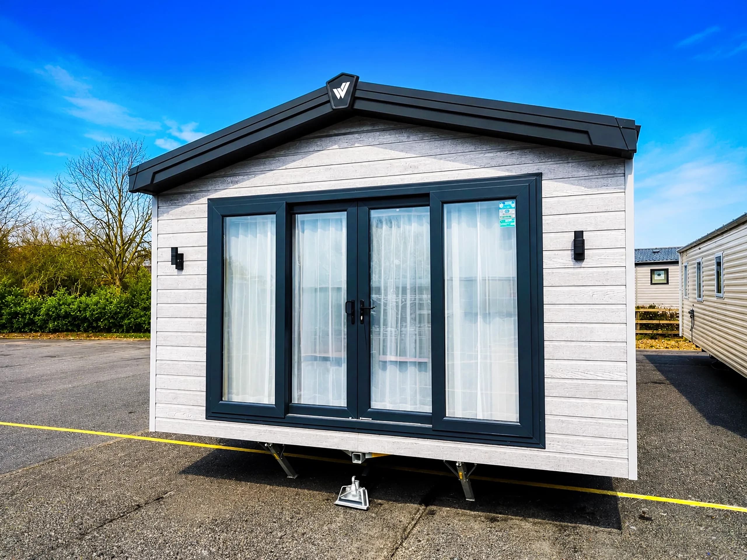 2026 Willerby Gainsborough lodge exterior at Grange Leisure Park